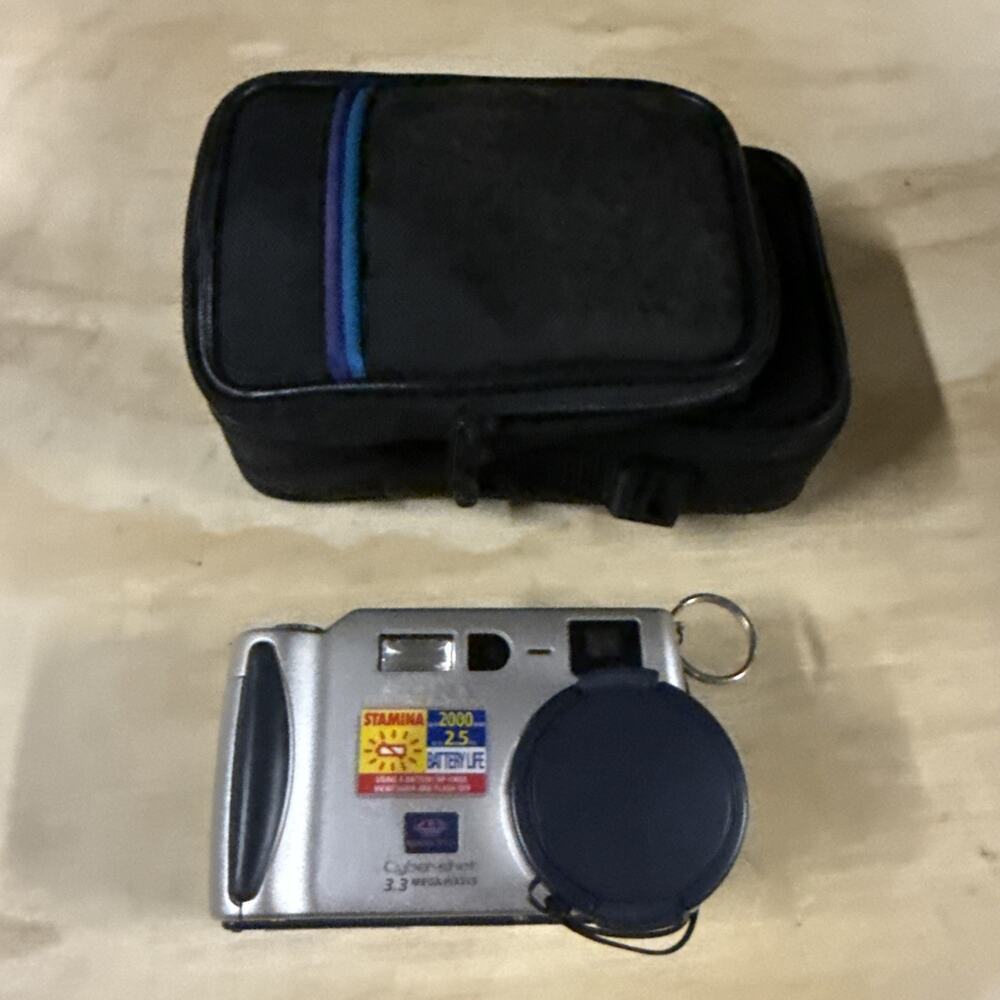 Sony Cyber-shot DSC-S70 3.3MP Compact Digital Camera 3x Zoom Battery Dead